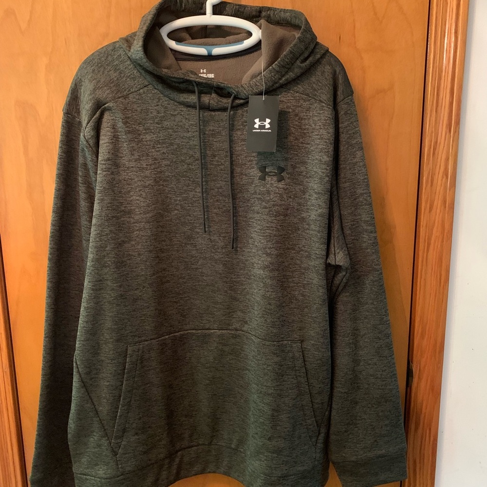 🎉HP🎉New 2X Under Armour Men's Gray Hoodie